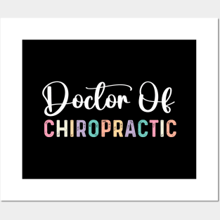 Funny Professional Doctorate doctor of chiropractic Posters and Art